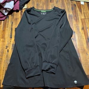 Never worn XL Long sleeved Healing Hands scrub Top